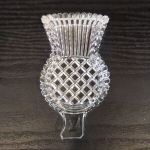 🖤Free W Bundle Vintage Scottish Thistle Trinket Dish Scotland, Glass Dish
